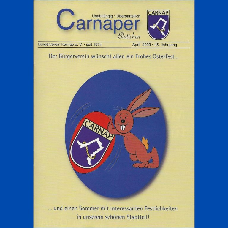 Carnaper Blättchen Ausgabe 2023