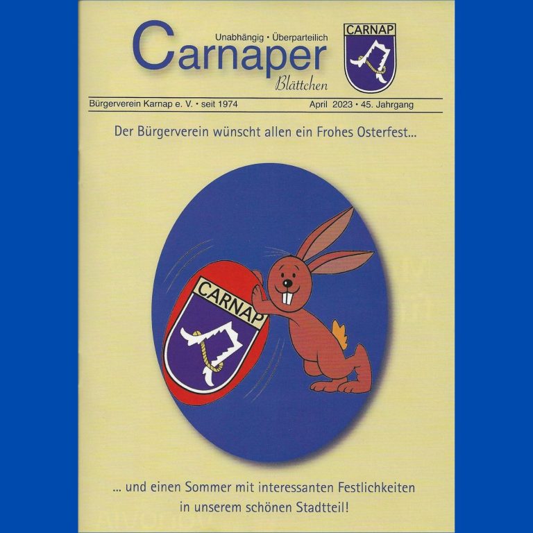 Carnaper Blättchen Ausgabe 2023